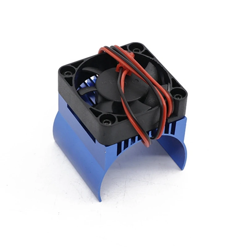 

42Mm Motor Cooling Fan Heat Sink For Traxxas 1/10 E-Revo E-Maxx Summit Arrma 1/8 Kraton Talion Typhon RC Car