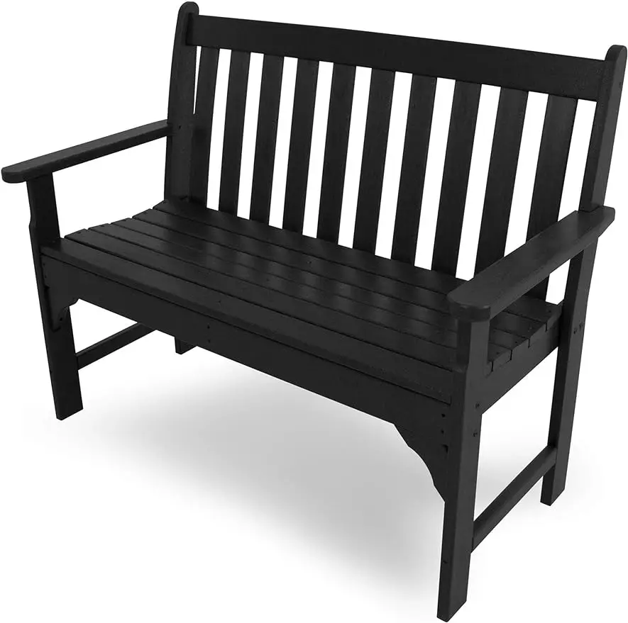 

Скамейка POLYWOOD GNB48BL для виноградника, 48 дюймов, Черная
