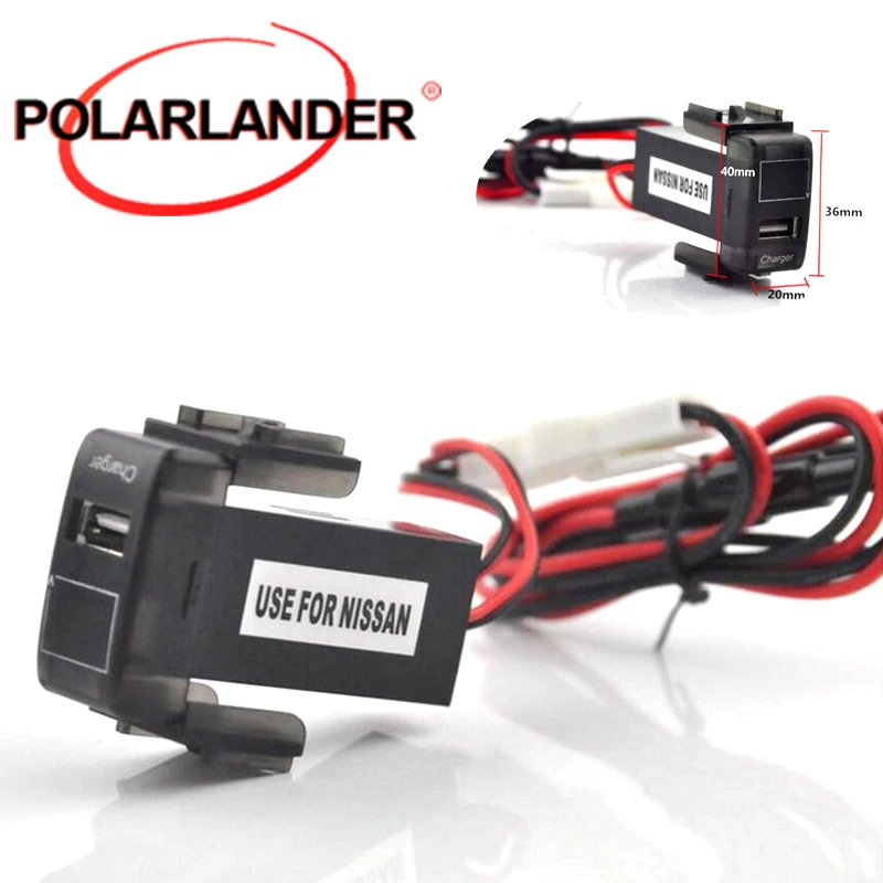 

USB-адаптер для Nissan/Qashqai/Tiida/X-trail/Sunny/NV200/Teana