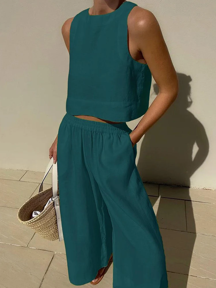 Рисунок 6 - Женский хлопковый укороченный топ без рукавов