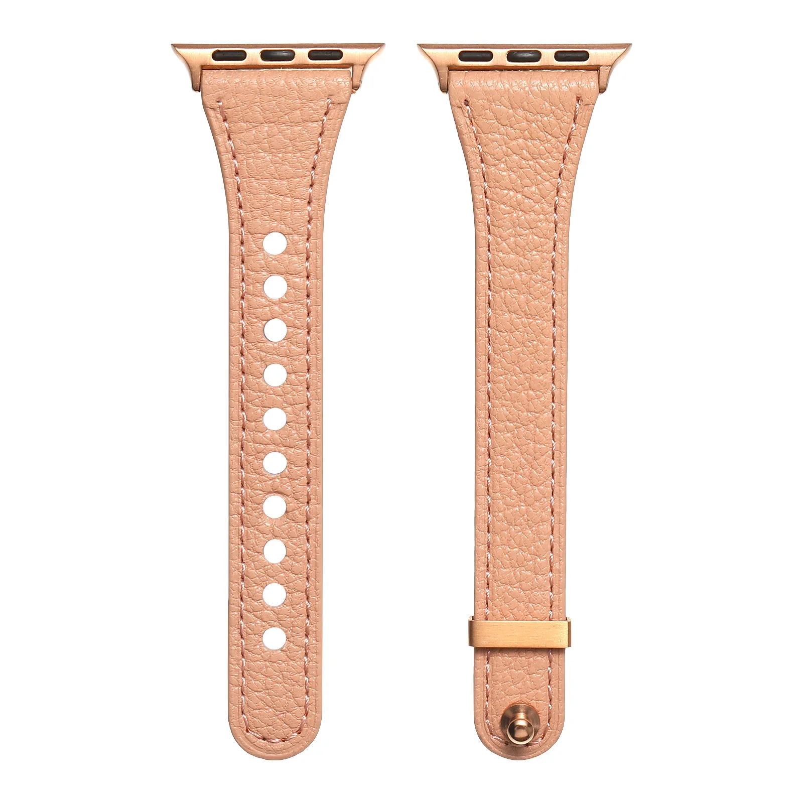 Luxurious Sheepskin Leather Strap for Smartwatches - Slim Women's Bracelet