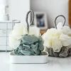 High Quality Bath Ball Mesh Cool Flower Bath Towel Body Cleaning Shower Wash Sponge Brush Scrubber Bathroom Accessories 2