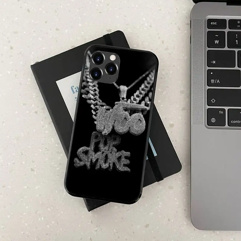 Rapper Pop Smoke  Phone Case For iPhone 11 12 13 Mini 13 14 Pro XS Max X 8 7 Plus SE XR Shell