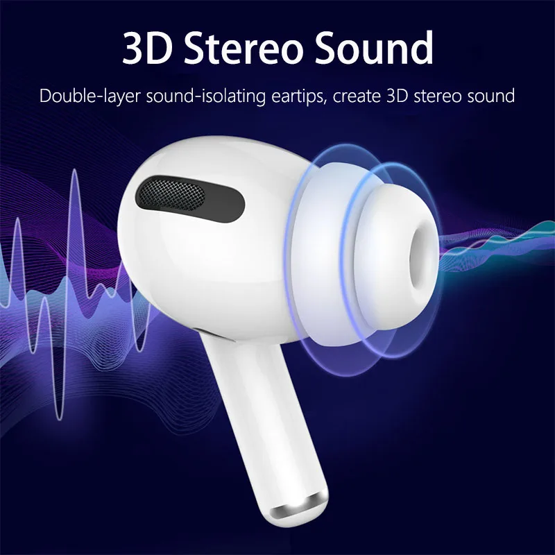 アップグレード二重層ノイズ絶縁イヤーチップ Apple AirPods Pro 2
