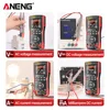 ANENG AOS02 Professional Digital Oscilloscope Multimeter True RMS 48MS/s Sampling Rate 10MHZ Analog Bandwidth Data Storage 4