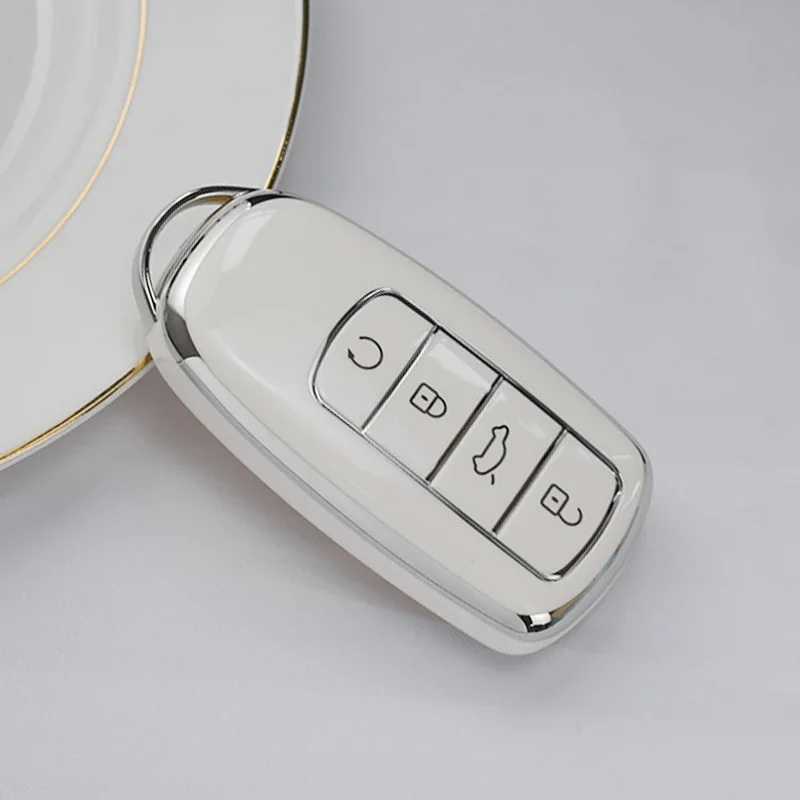 BOLNEY Copertura della Cassa Chiave dell'automobile TPU per Chery Tiggo