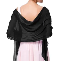 Korean Solid Color Transparent Chiffon Silk Scarf Summer Beach Towel Sunscreen Shawl Women Wedding Evening Party Dress Scarf R21 1
