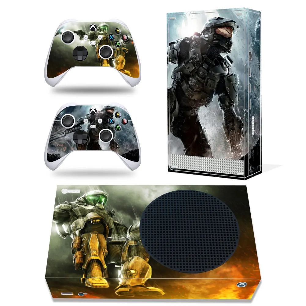 GAME 4703 Xbox series S Skin Sticker Decal Cover Xboxseriess Vinyl XSS Skin Console and 2 Controllers 