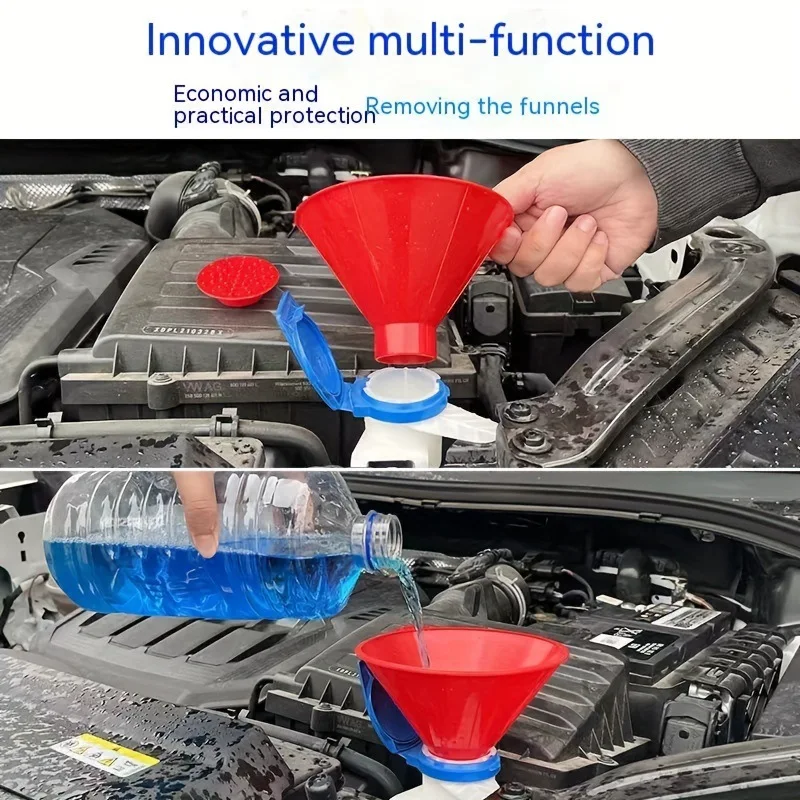 1PCS Car Ice Scraper Funnel Snow Remover Cone Tool Car Snow Scraper Magical Ice