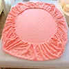 2024 New Tuff Wool Solid Color Bed Hat Autumn/winter Thickened Thermal Mattress Cover 360 Degree Wrap with Elastic Sheet 200x220 4