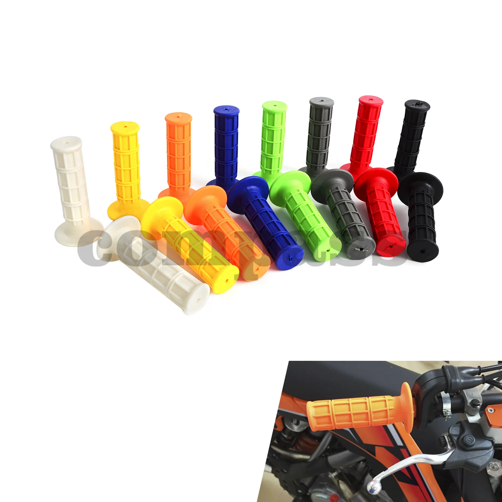 Universal handle grip dirt pit bike motocross motorcycle suitable for CRF YZF KXF SXF SSR SDG BSE | Автомобили и мотоциклы