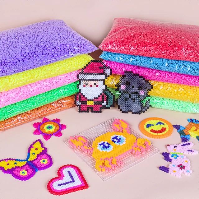 5mm Glow in Dark/500pcs perler Hama Beads 7 Colors Kids Education Diy Toys  100% Quality Guarantee New diy toy fuse beads - AliExpress