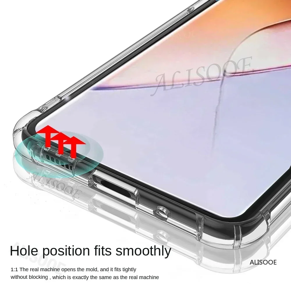 Ultra Thin HD Clear Soft Shockproof Transparent Phone Case Cover