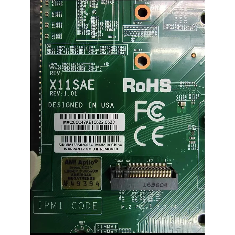 For Supermicro X11SAE One-way Server Motherboard C236 1151 Support E3-1200 V5 CPU Fully Tested Good Quality 6 For Supermicro X11SAE One-way Server Motherboard C236 1151 Support E3-1200 V5 CPU Fully Tested Good Quality - Image 4