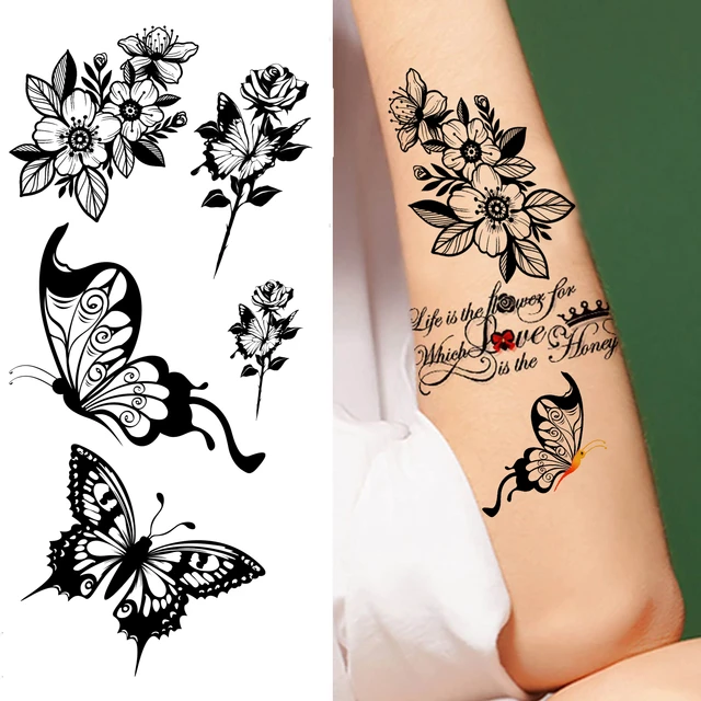 Printable Temporary Tattoo Paper for INKJET Printer 10 Sets DIY