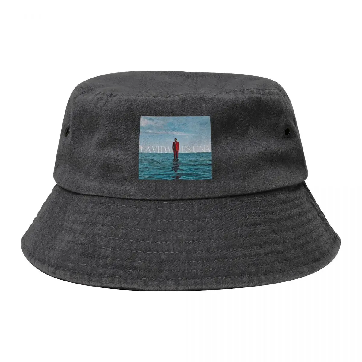 Myke Towers LA VIDA ES UNA Bucket Hat Fishing cap Sun Hat For Children dad hat Golf Women Men's