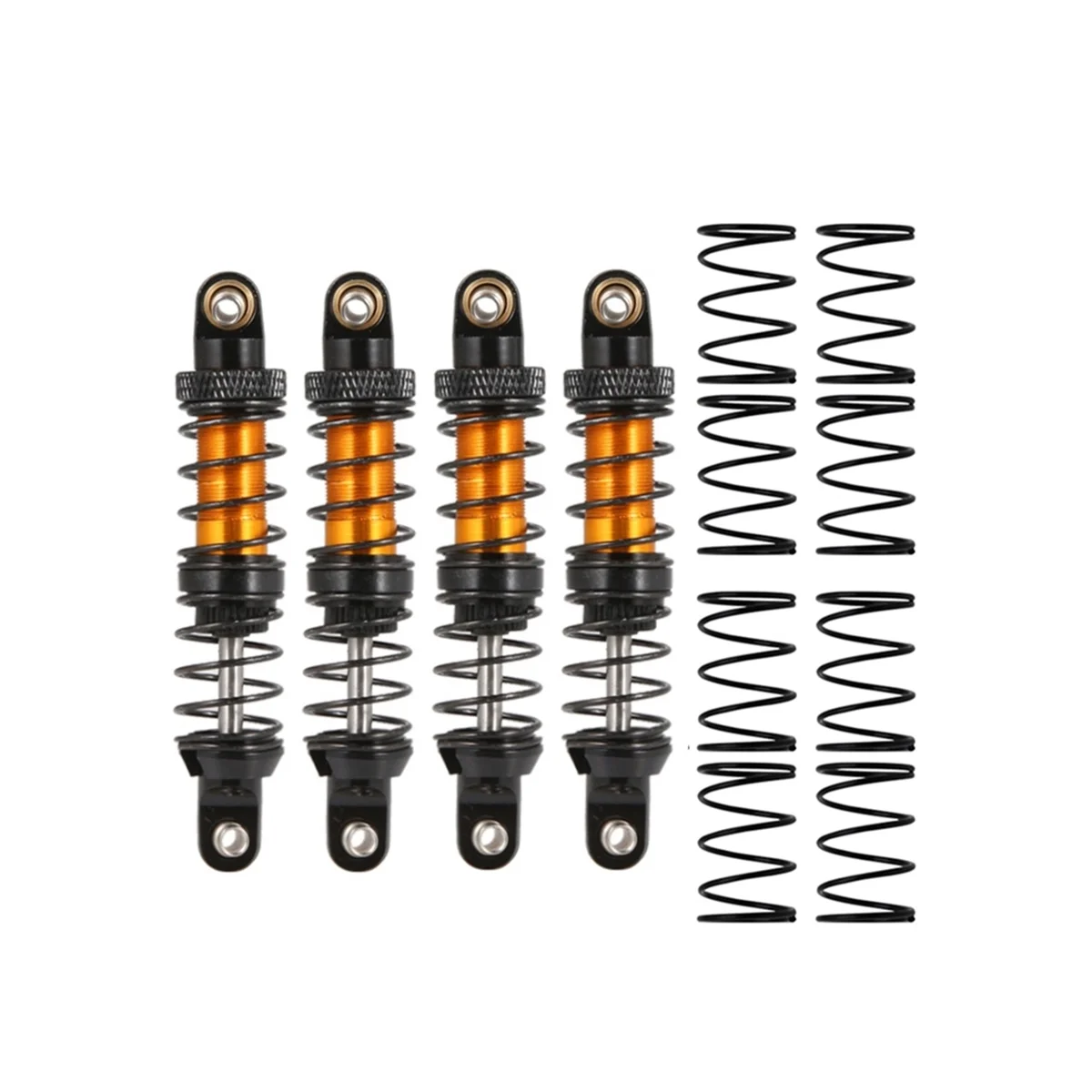 

Металлический масляный амортизатор 70 мм для 1/10 RC Crawler Car Axial SCX10 90046 RBX10 Traxxas TRX4