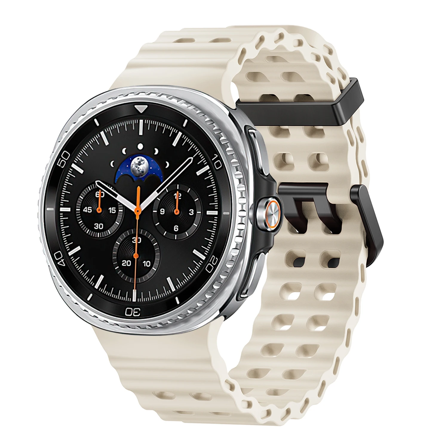 Premium Silicone Watchband for Samsung Galaxy Watch - Marine Blue