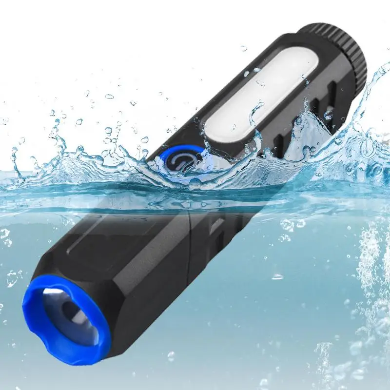 

High Lumens Flashlight Super Bright High Power LED Flashlight 280 Lumen Powerful Handheld Magnetic Flash Light For Camping