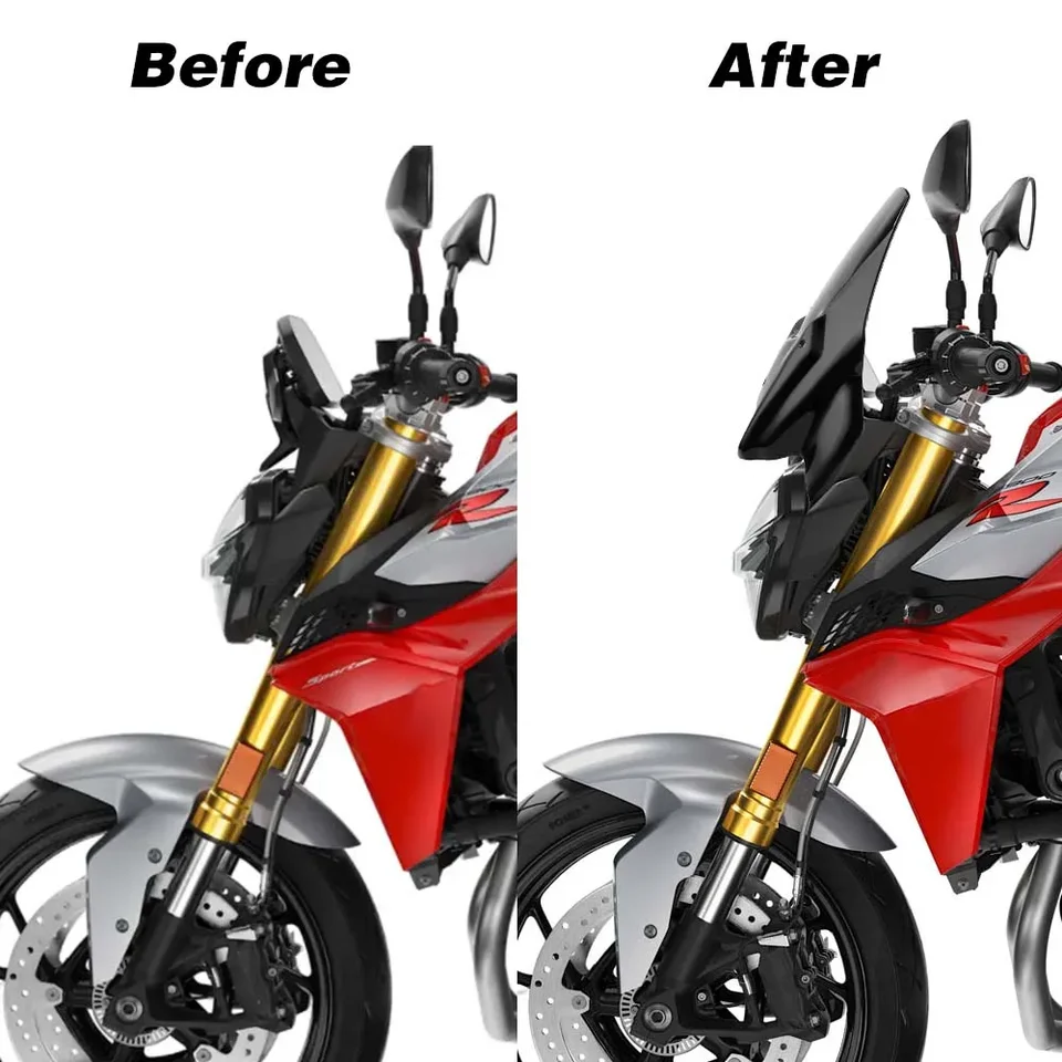 Voorruit Voorruit Voor BMW Voor F900R Voor F 900R Voor F900 R Windscherm Deflector Motorfiets Voorruit Voorruit Baffle Windgeleiders Motorfiets Windscherm (Kleur : Bracket
