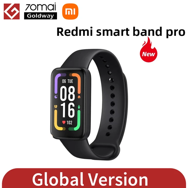 Global Version Xiaomi Redmi Smart Band Pro Mi Bracelet 6 Color AMOLED Screen Blood Oxygen Fitness Sleep Tracking 5ATM Waterproof 1
