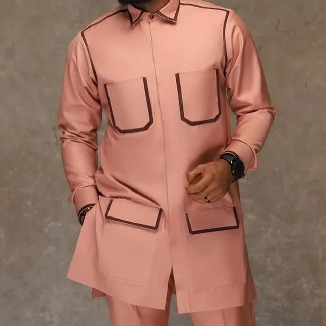 Tunde Breasted Dashiki Outfit - Image 2