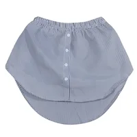 Black Skirt Spring Shirt Skirt Women Fake Hem Sweater Casual Korean Style Bottom Skirt  Sweater Bottom Fake Shirt Buttock Skirt - Image 5