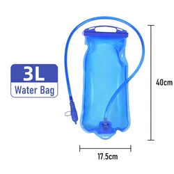 Premium Hydration Pack Water Reservoir Bag - BPA Free, Multiple Capacity Options (3L water bag)