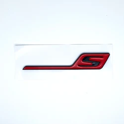 Premium V8 Biturbo 4matic+ Emblem for Car Side, Trunk & Rear - Sleek Logo Sticker (Red and black)