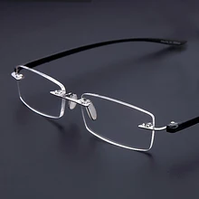 Reader occhiali da lettura uomo occhiali da vista donna occhiali da vista PC senza cornice