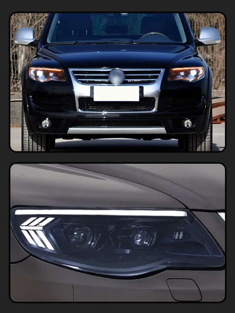 MaXtron By LETRONIX Set Luci LED Interne Per VW Touareg II (7P/C2) - 23 Pezzi, Bianco Freddo 6000K