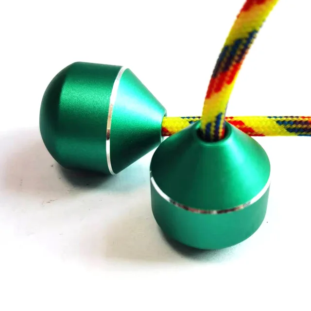 Fidget Beads Skill Begleri Toy Worry Bead Aluminium Alloy Finger Skill Paracord Stress Extreme Finger Movement Stress Relief Toy 5