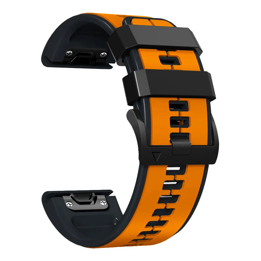 Quickfit 22/26mm Silicone Smart Watch Strap Bracelet Band