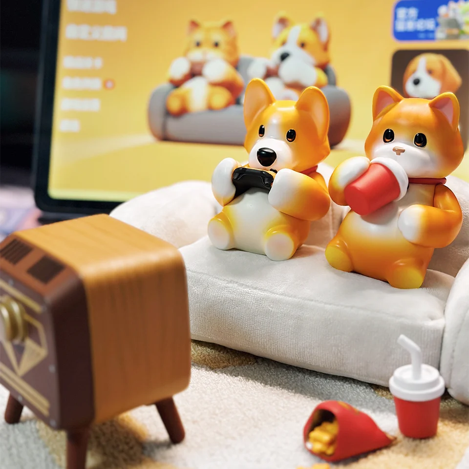 New Game Partyanimals Anime Figures Party Nemo Home Kit Series