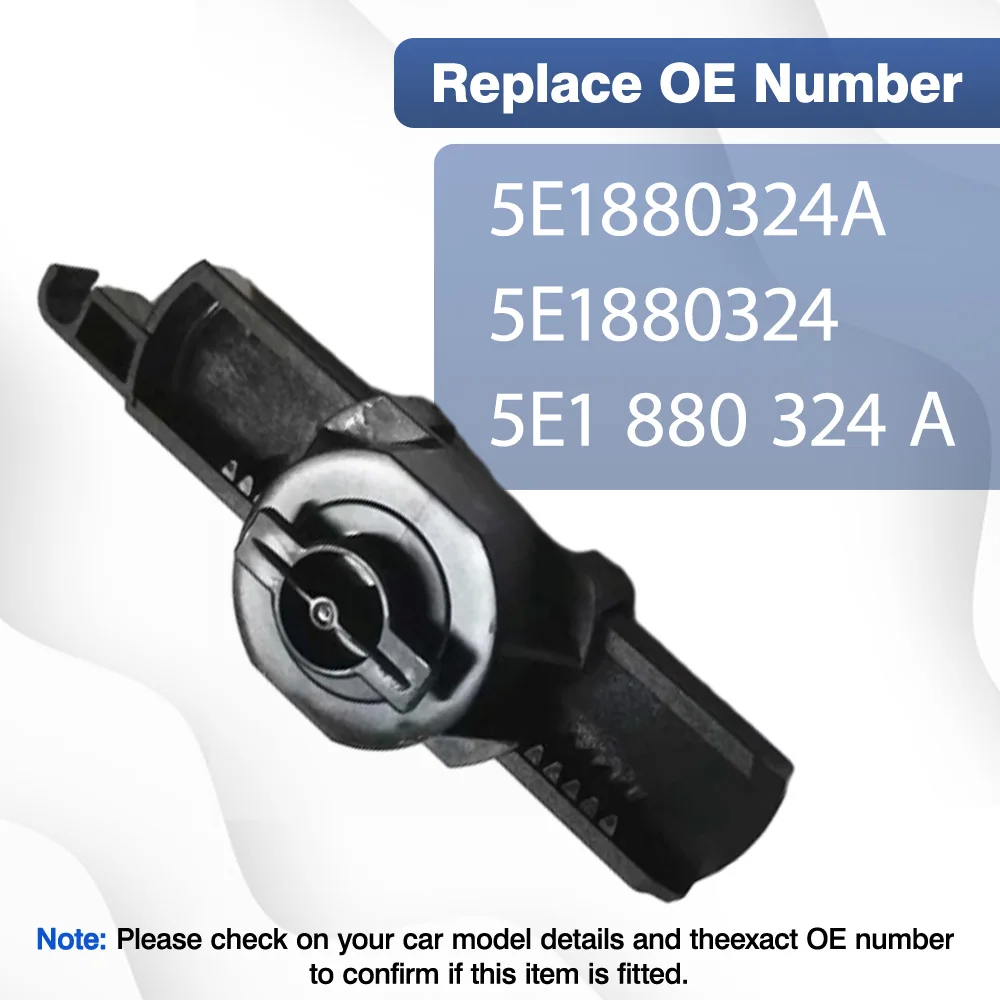Skoda Octavia MK3 2013-2020 1pc LHD 블랙 오른쪽 글러브 박스 댐퍼(유체 포함) 5E1880324 내부 교체 부품