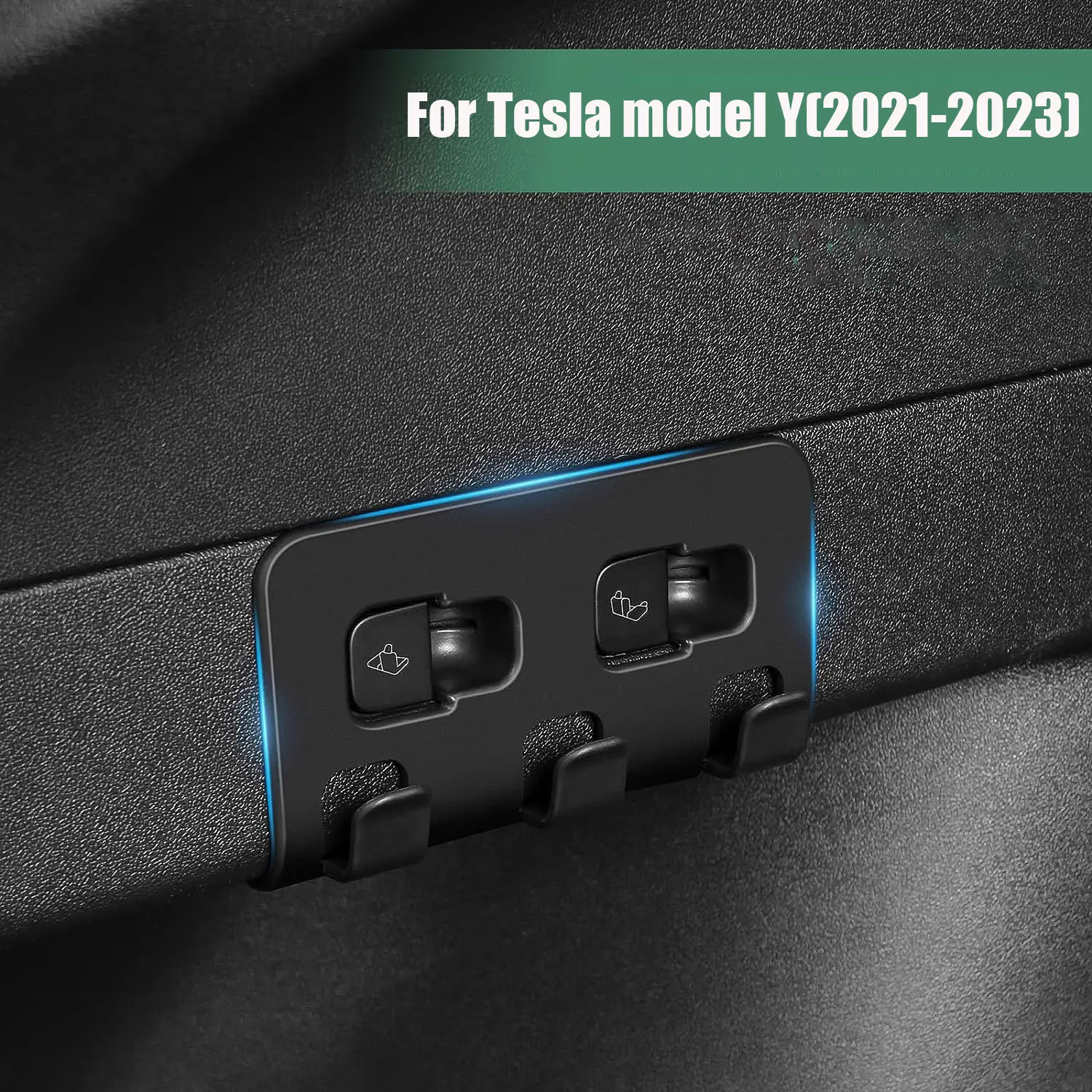 Upgarde Rear Trunk Hook Tesla Model Y Tote Trunk Grocery Bag Hooks 5 Seater Model Y Interior Accessories rear trunk hook
