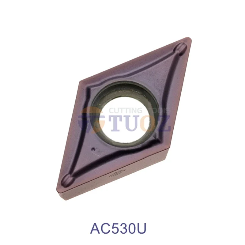 DCMT070202N-SU DCMT070204N-SU AC530U 100% Original Carbide Inserts DCMT 070202 070204 N -SU DC07 CNC Turning Tools Lathe Cutter