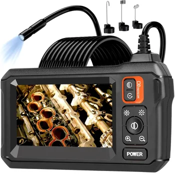 4.3IPS Screen, Industrial Endoscope, IP67 Waterproof LED Camera HD1080P Pipe, Sewer Car Inspection, Endoscope 1