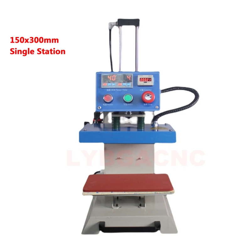 HT-300S Pneumatic Cylindrical Heat Transfer Machine — Screen Print Supply