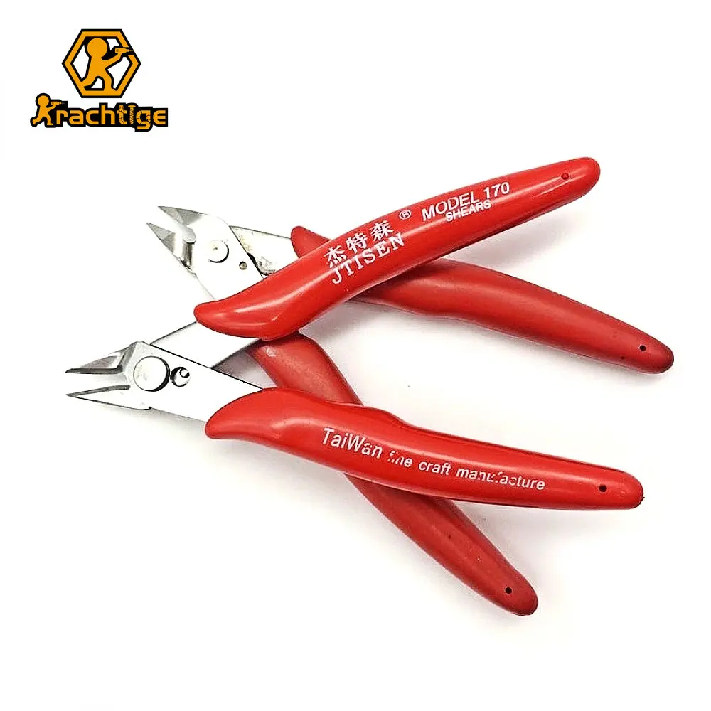 Flush Cutters Pliers 5 Inch Precision Side Cutter Small Wire