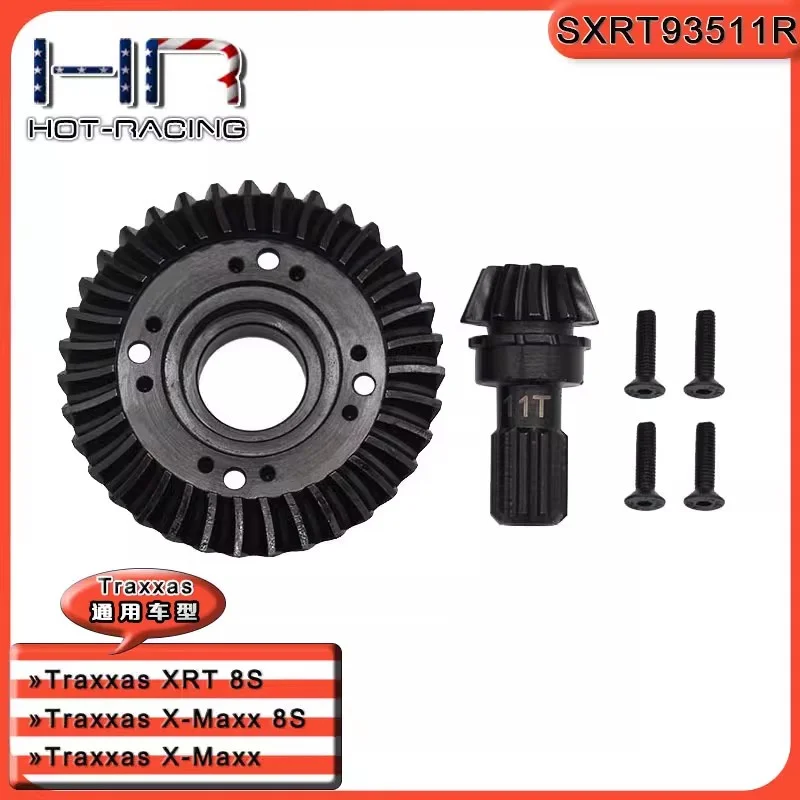 

HR Traxxas X-Maxx XRT 40 chrome steel front and rear differential upgraded with bevel gear 35T/11T (reinforced version)