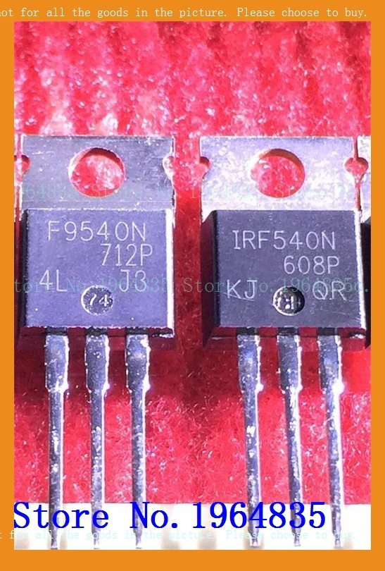 

2 шт./лот = пара IRF540 IRF9540 IRF540N IRF9540N IR