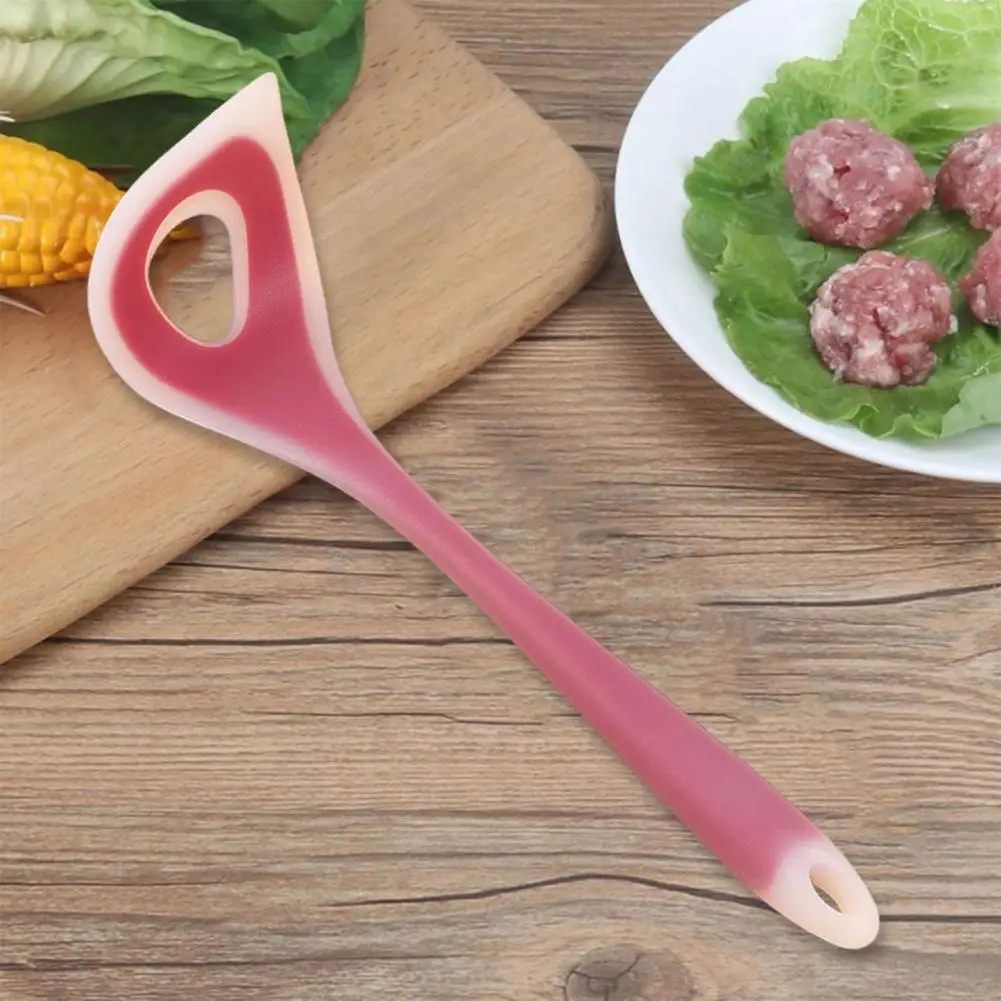

Long Handle Meatball Press Efficient Silicone Meatball Maker Spoon for Home Kitchen Long Handle Pressing Tool with for Making