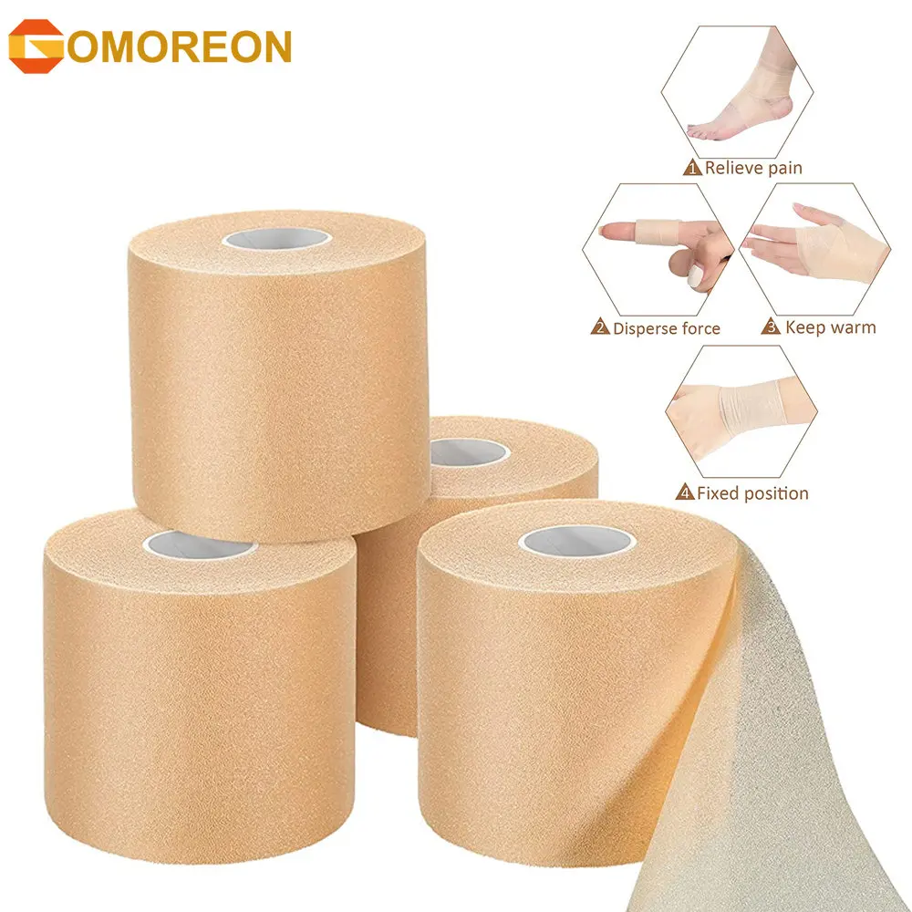 1RollSelfAdhesiveBandageWrapSelfAdherentMedicalTapeFlexible