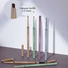 Eyebrow Pencil Waterproof Eyebrow Pen Tint Tattoo Eyebrows Makeup Cosmetics Natural Long Lasting Triangle Head Eye Brow Pencil 1