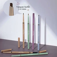 Eyebrow Pencil Waterproof Eyebrow Pen Tint Tattoo Eyebrows Makeup Cosmetics Natural Long Lasting Triangle Head Eye Brow Pencil 1