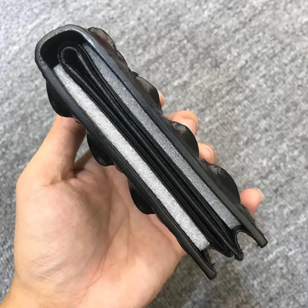 2023 New Fashion Business Men's Alligator Wallets Crocodile Genuine Leather Short Wallet Boy Brand Luxury Card Holder Purse 5