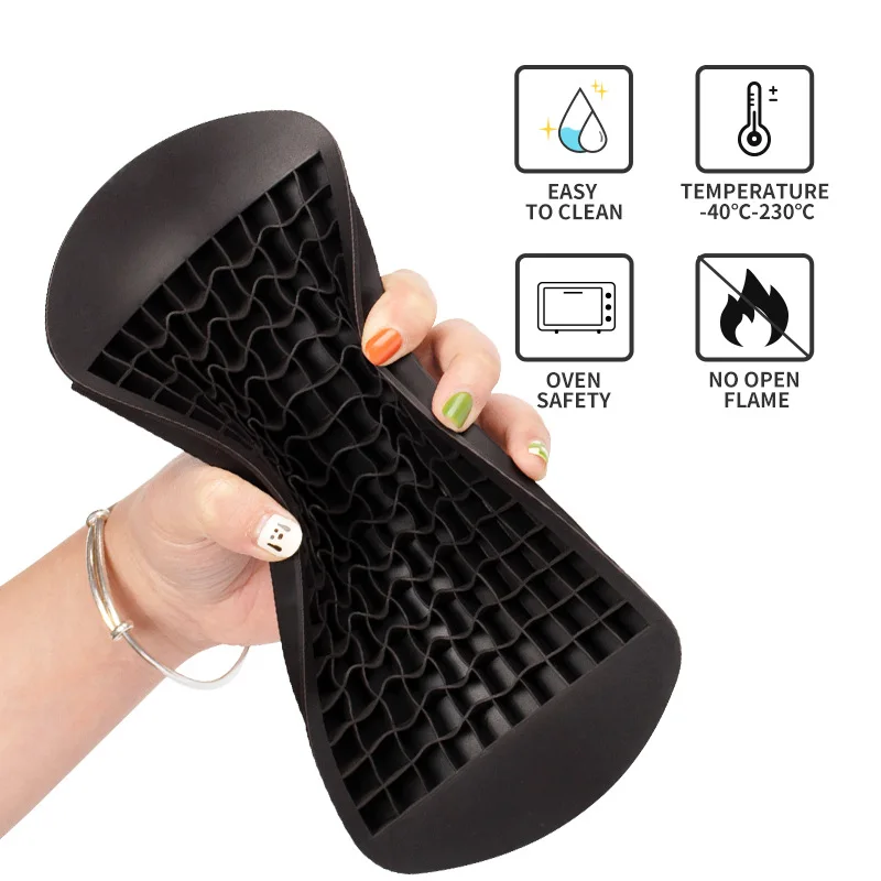 160 Grid Silicone Ice Tray Mold Ice Cube Mold Grid Tray Mini Cubes Small Square Maker