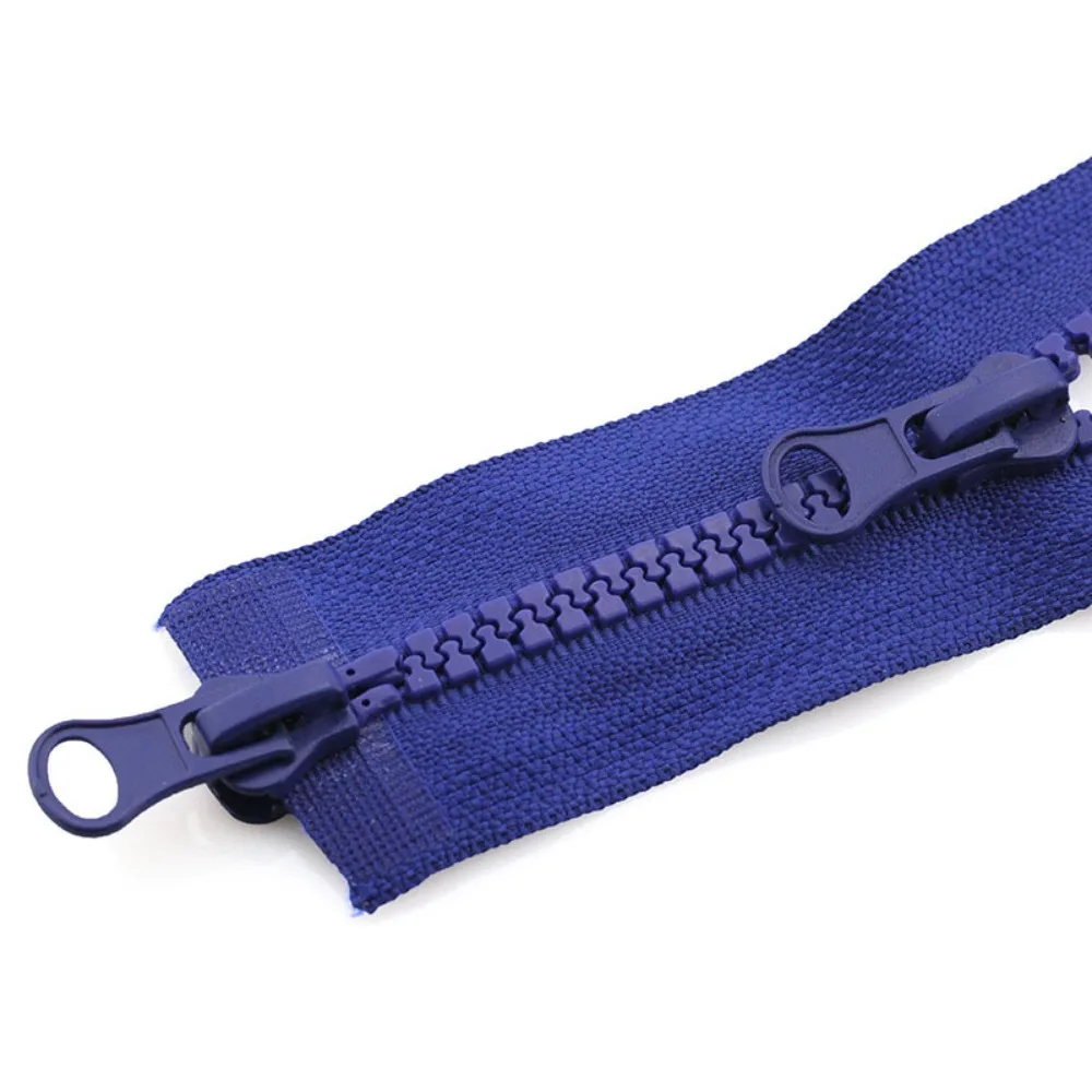 Portable 90cm #5 Resin Zipper Double Slider Two Way Chunky Zip Plastic Teeth Zipper Open End High Quality Jacket Long Zips - Image 21