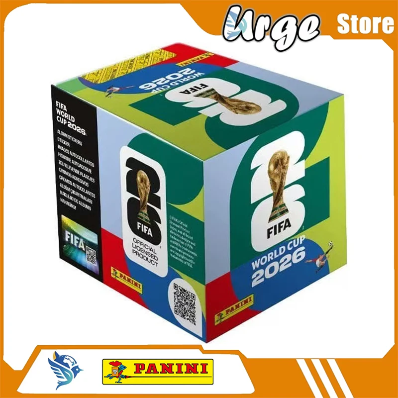Panini FIFA World Cup 2026 International Football Sticker Collection Box (50 Pa…